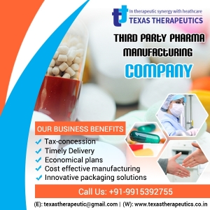 Third Party Manufacturing Company - Texas Therapeutics